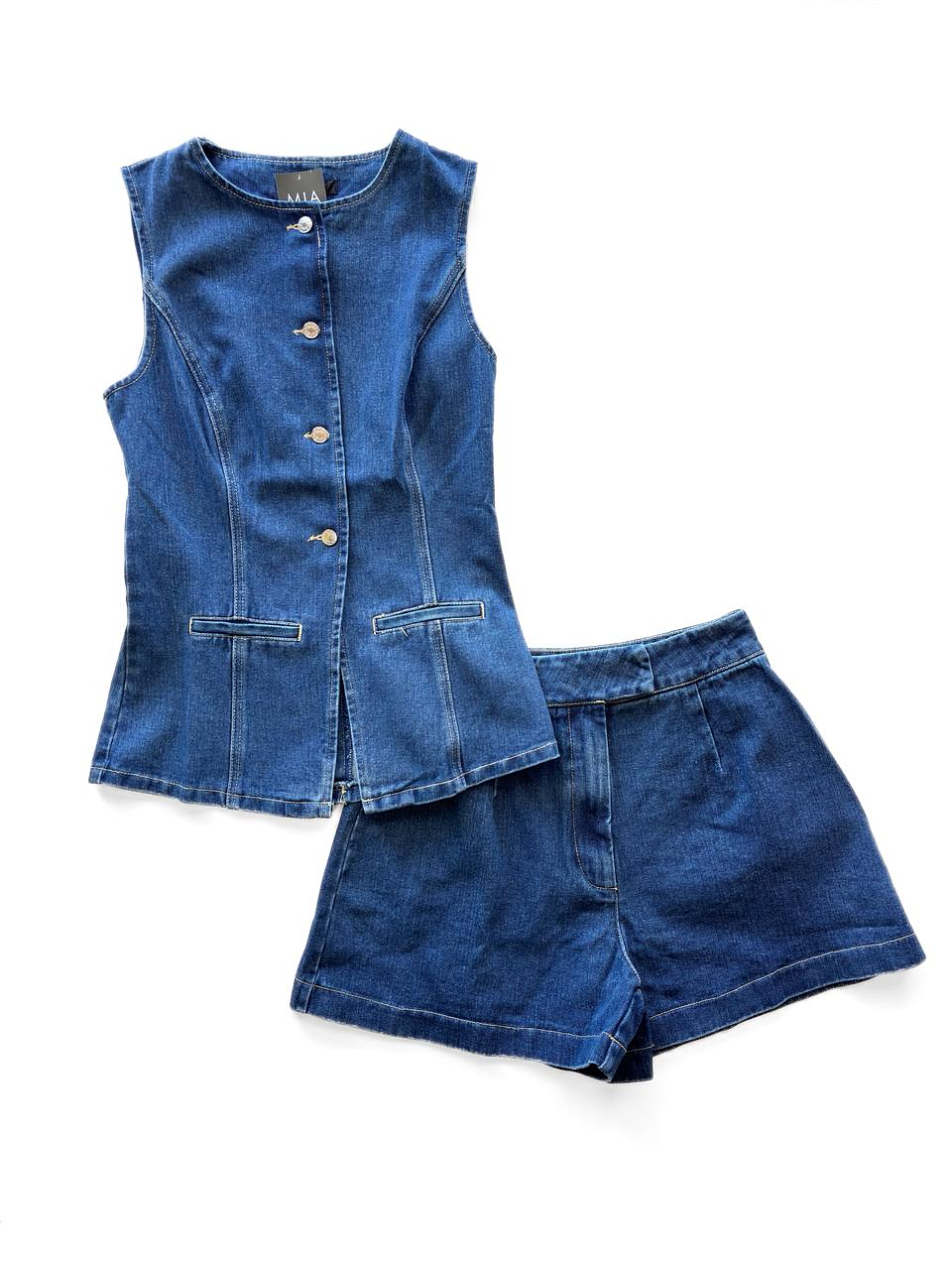 Conjunto Kallie Mezclilla  4