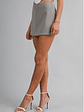 Short Falda Meve Gris - Miniatura 1