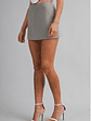 Short Falda Meve Gris - Miniatura 2