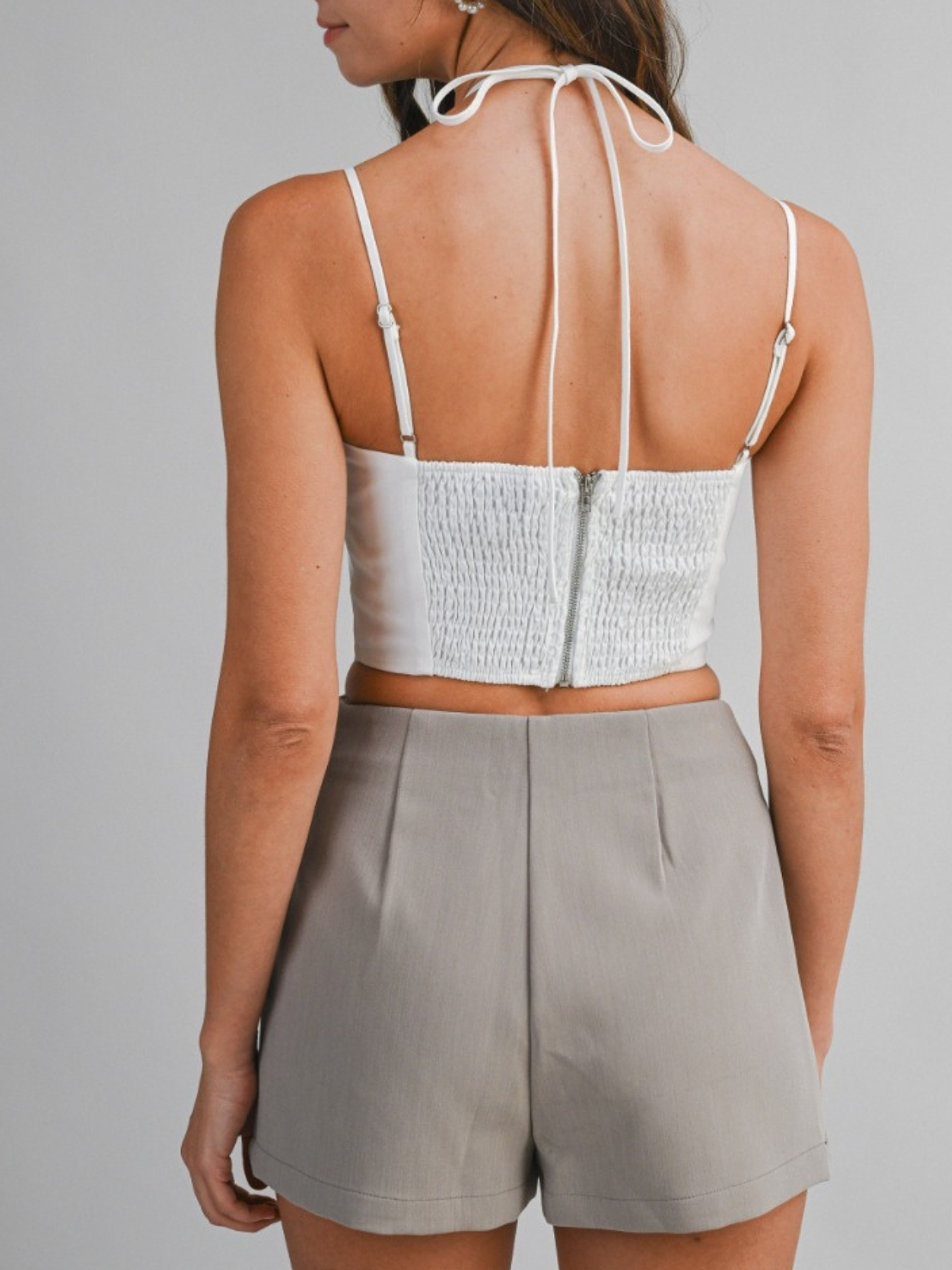 Short Falda Meve Gris 5