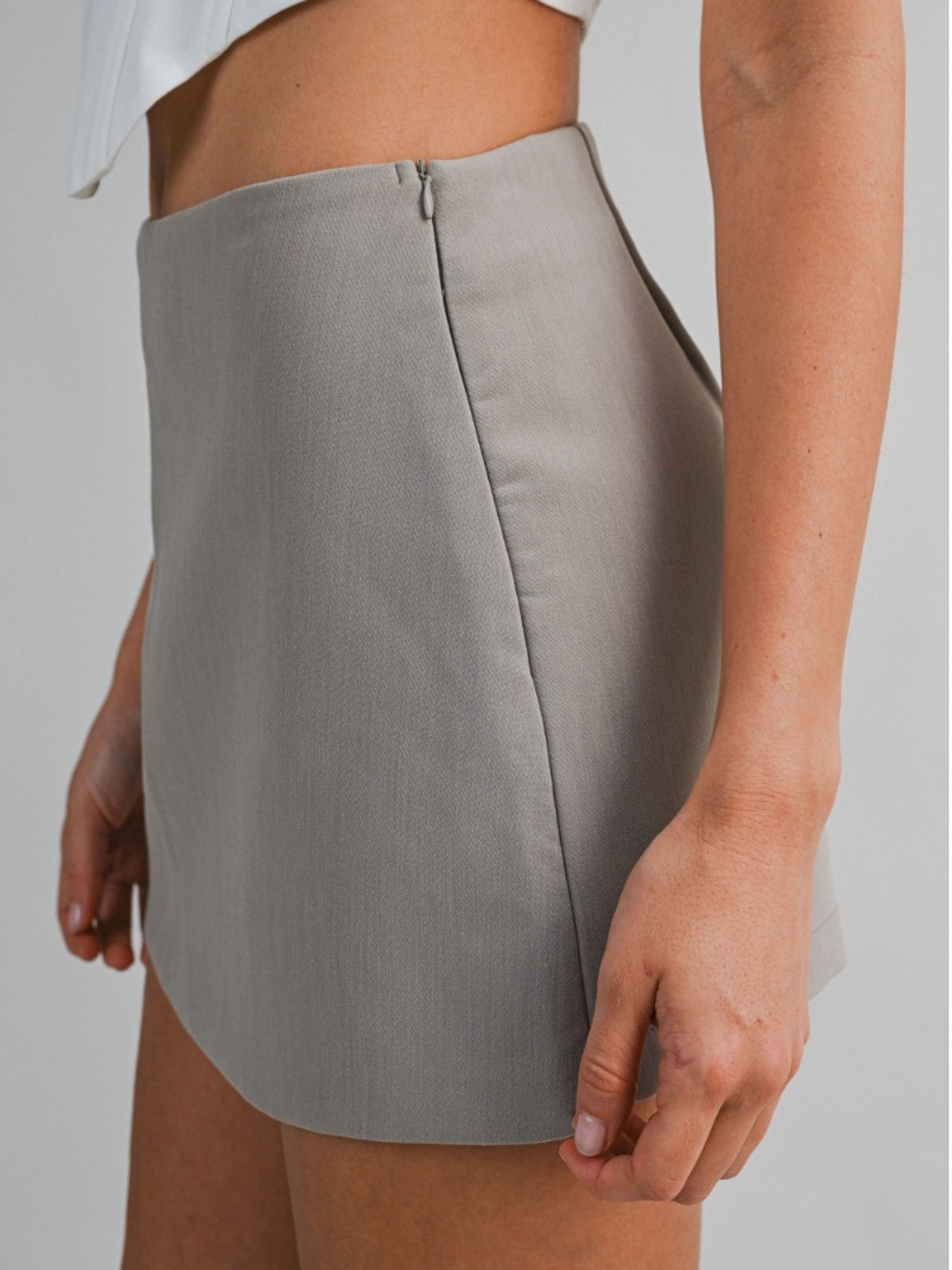 Short Falda Meve Gris 3