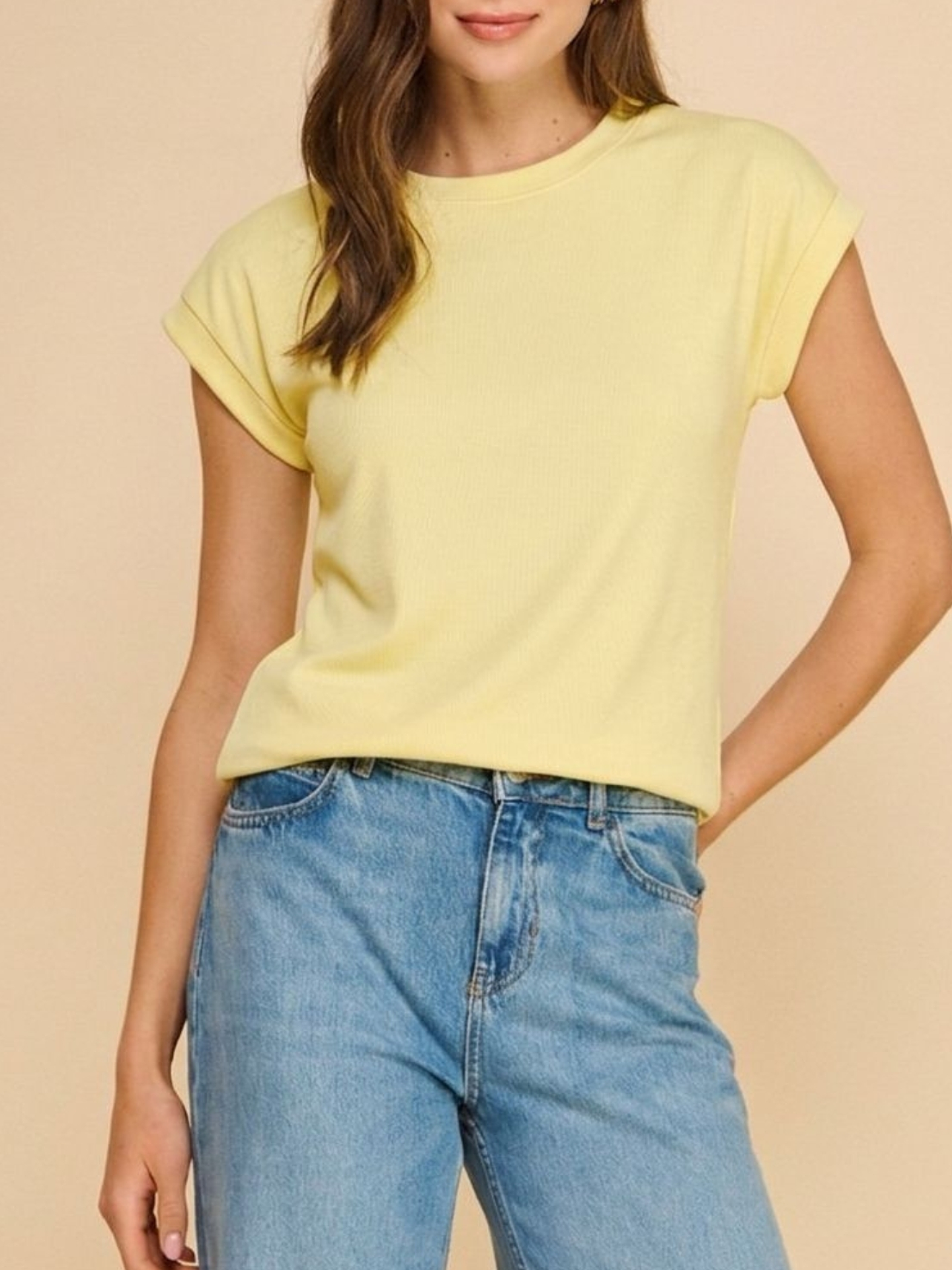 Blusa Ava Amarilla  1