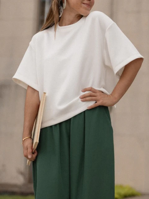 Playera Giselle Blanca