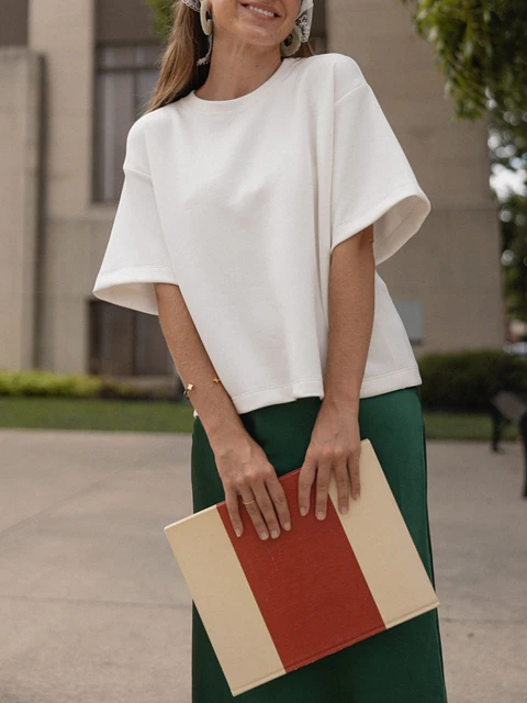 Playera Giselle Blanca