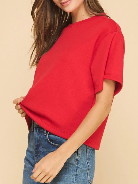 Playera Giselle Roja