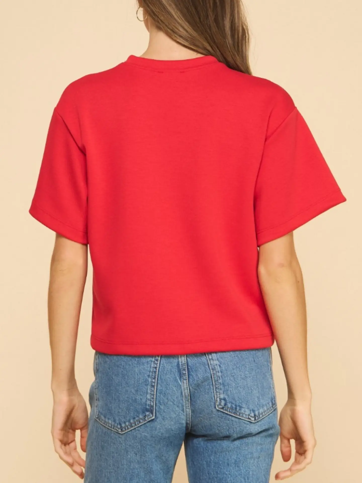 Playera Giselle Roja 3