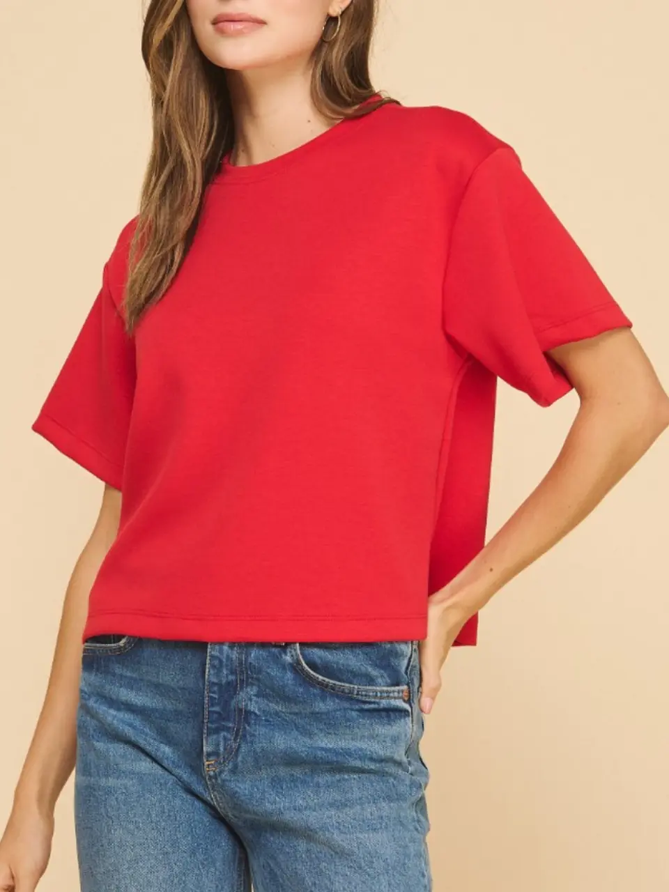 Playera Giselle Roja 1