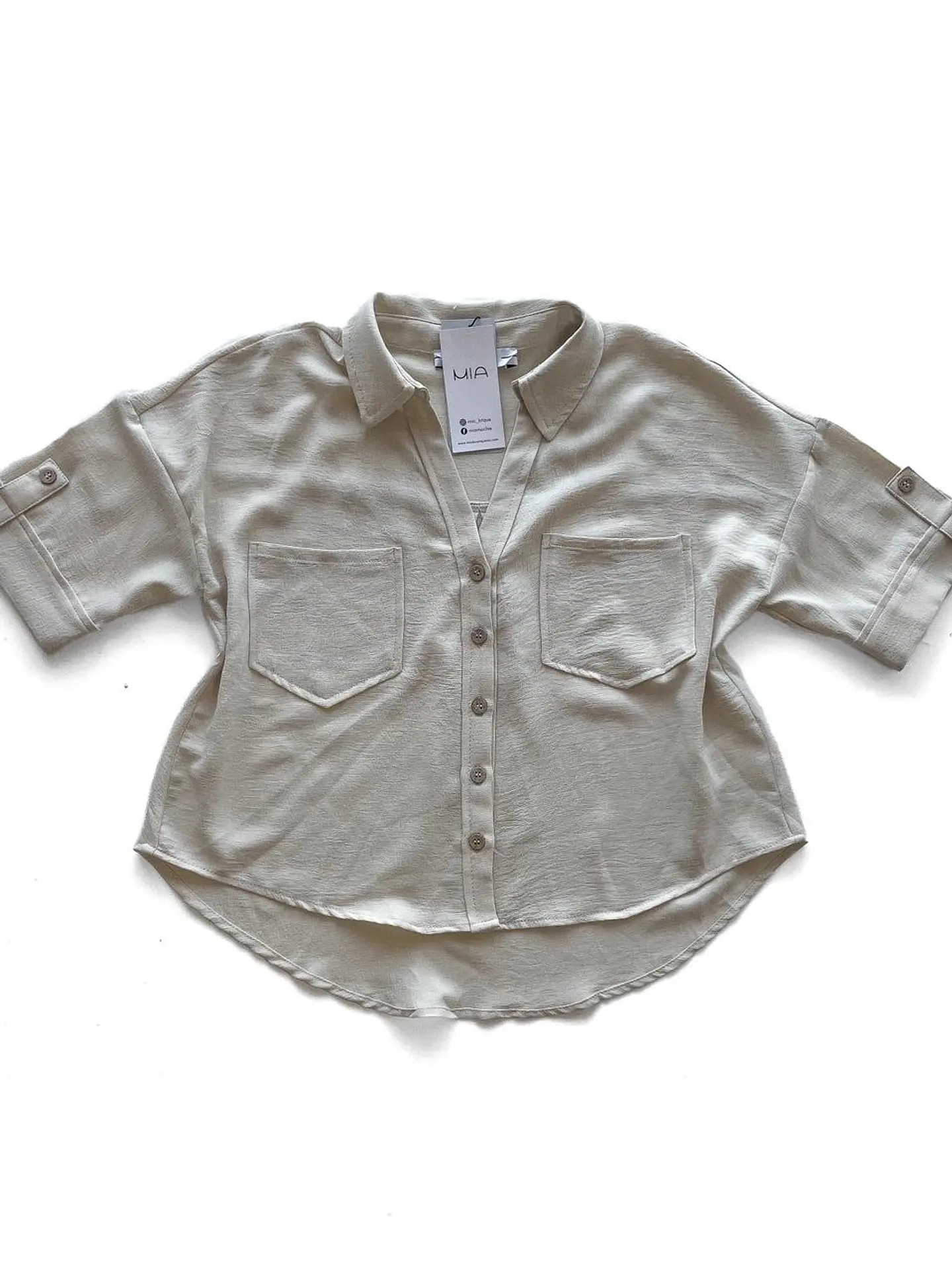 Camisa Anna Beige 1