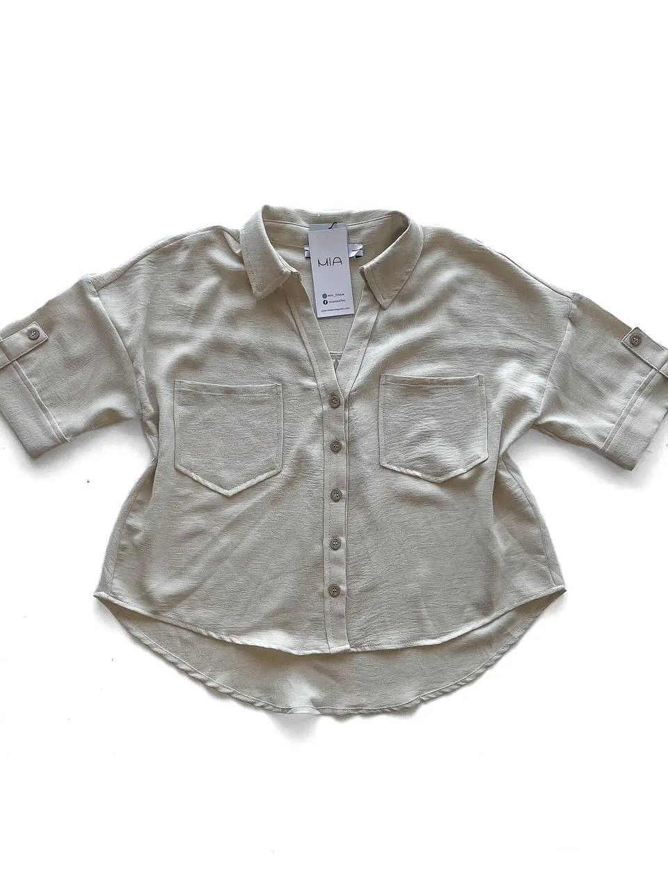 Camisa Anna Beige 1