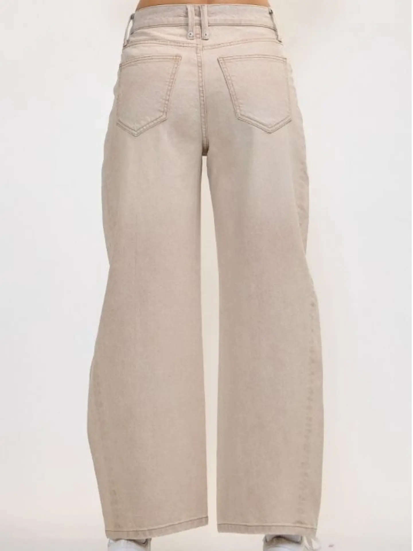 Pantalón Baggy Beige  5