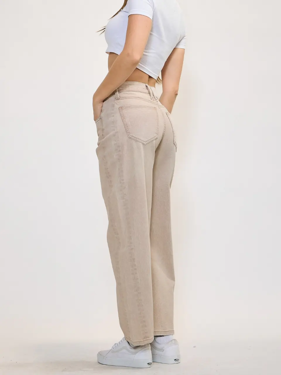 Pantalón Baggy Beige  6