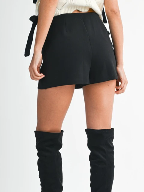 Short Falda Meve Negra