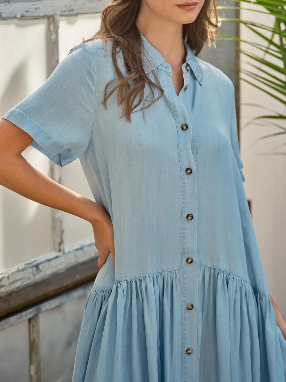 Vestido Blythe Azul 4
