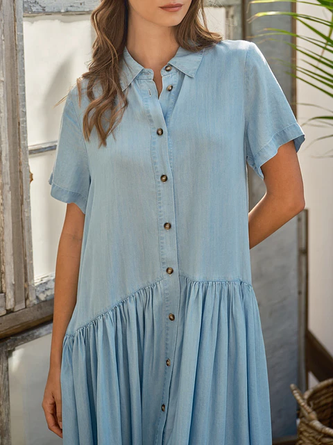 Vestido Blythe Azul