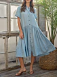 Vestido Blythe Azul - Miniatura 1