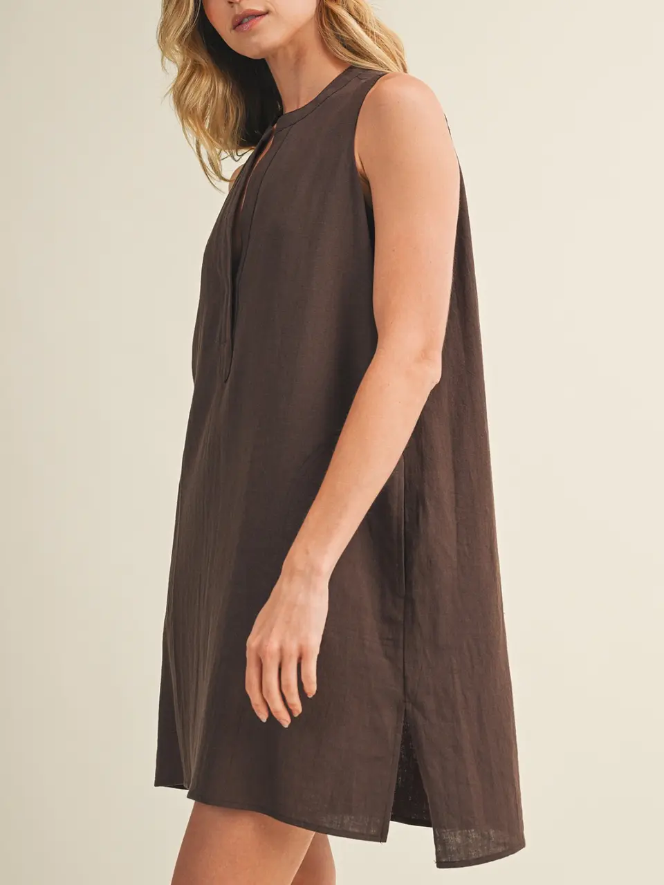 Vestido Blane Café 3