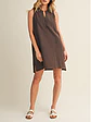 Vestido Blane Café - Miniatura 4