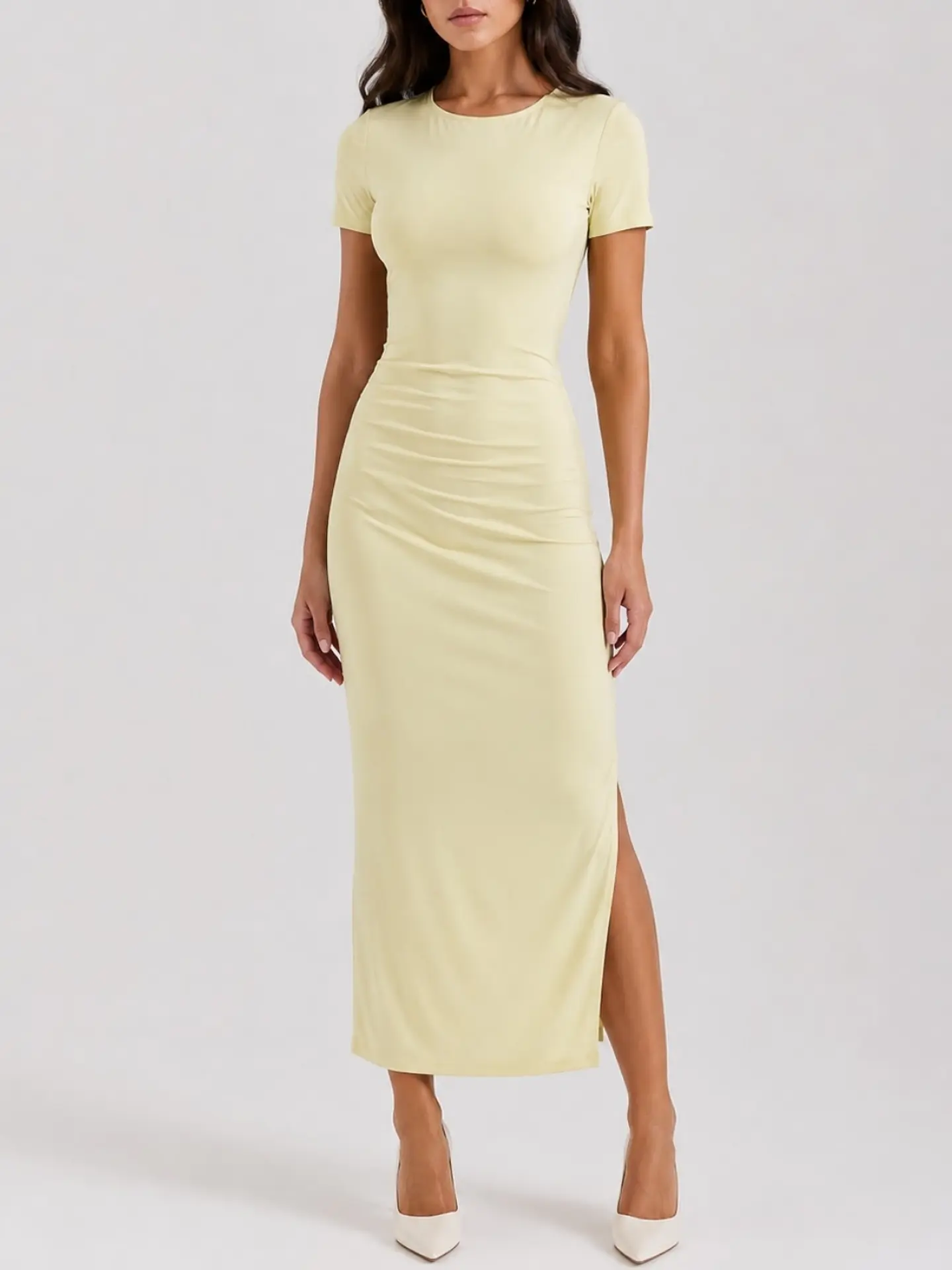 Vestido Briss Amarillo 1