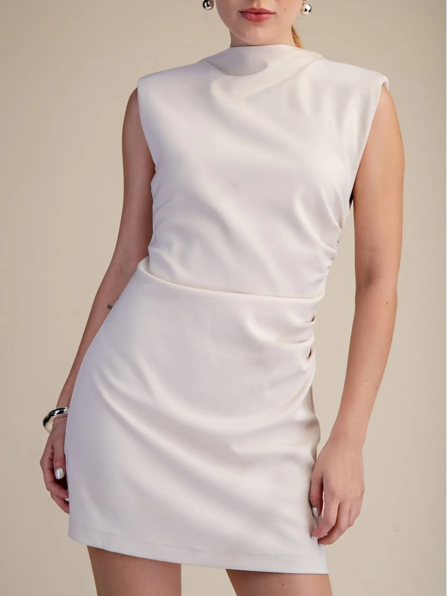 Vestido Anne Beige 1