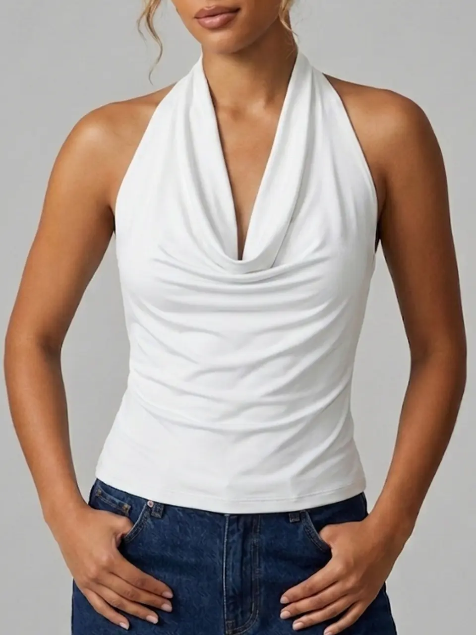 Top Halter Blanco 1