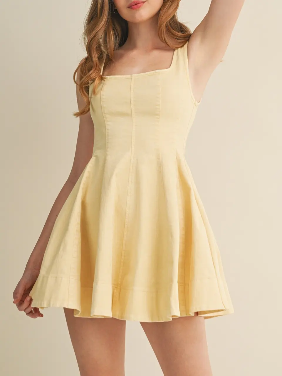 Vestido Leroy Amarillo 1