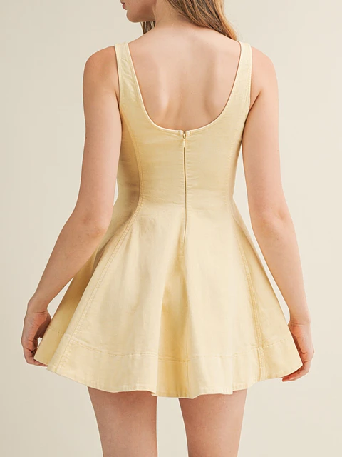 Vestido Leroy Amarillo
