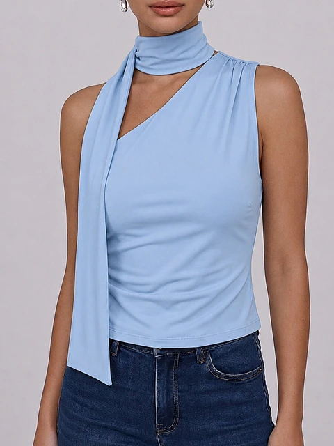 Top Mae Azul