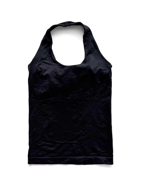 Top Halter Negro