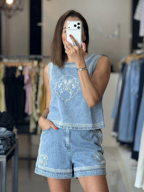 Conjunto Elle Denim