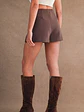 Short Falda Meve Café - Miniatura 4