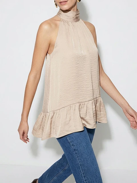 Blusa Ella Beige