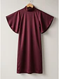 Vestido Leonor Vino - Miniatura 5