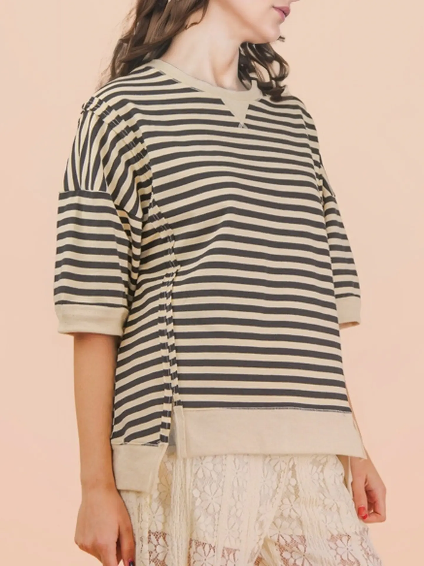 Blusa Diane Beige 1