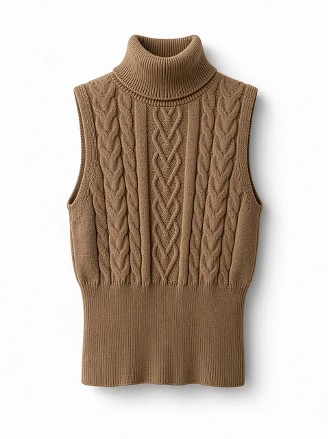 Chaleco Lina Beige