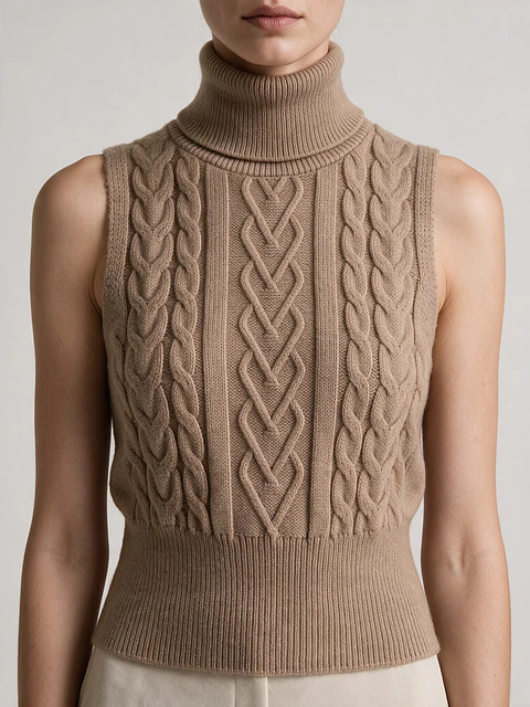 Chaleco Lina Beige