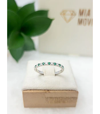 Anillo Stuttgart Esmeralda