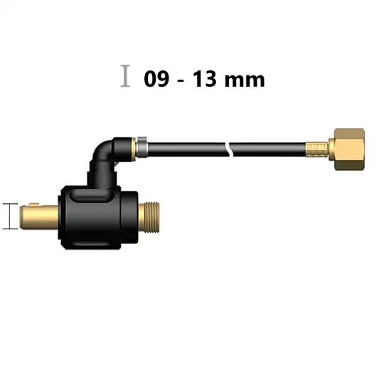 Adaptador Tig - Gas/Corriente 3/8 BSP 1