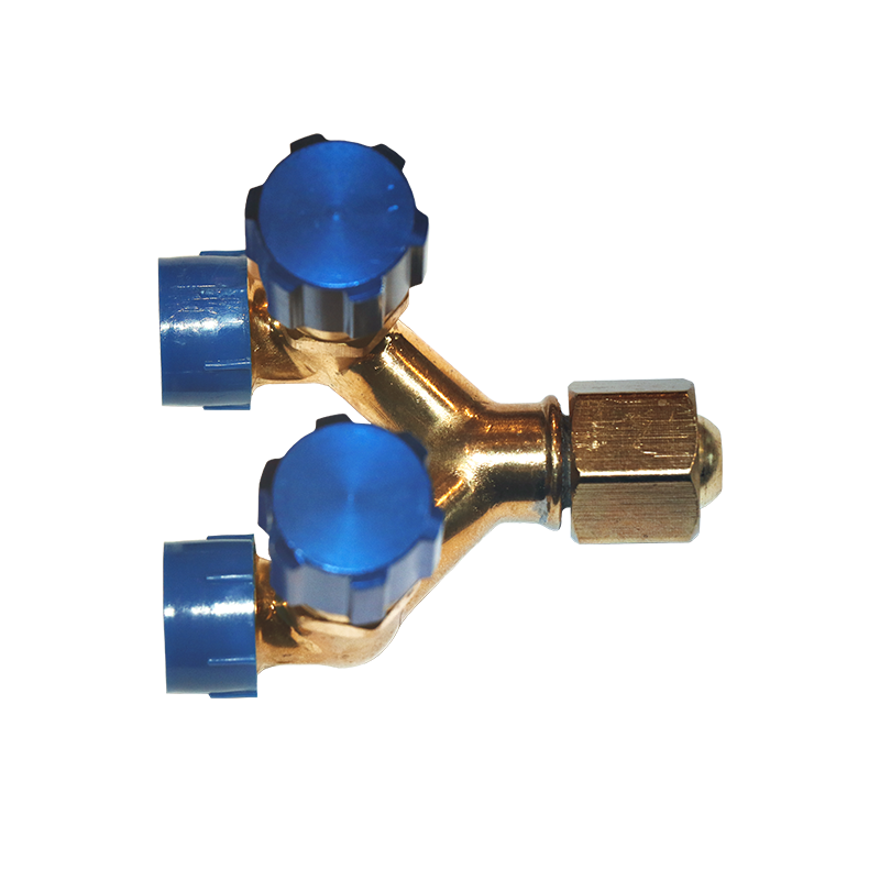 Conector doble salida de gas 3