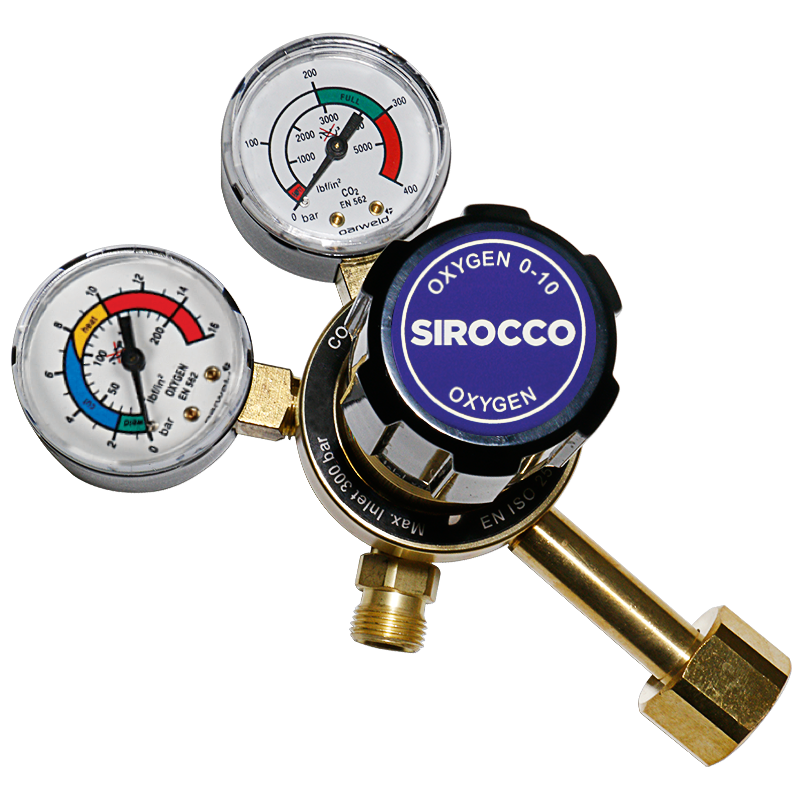 Regulador Oxígeno Sirocco Parweld 1