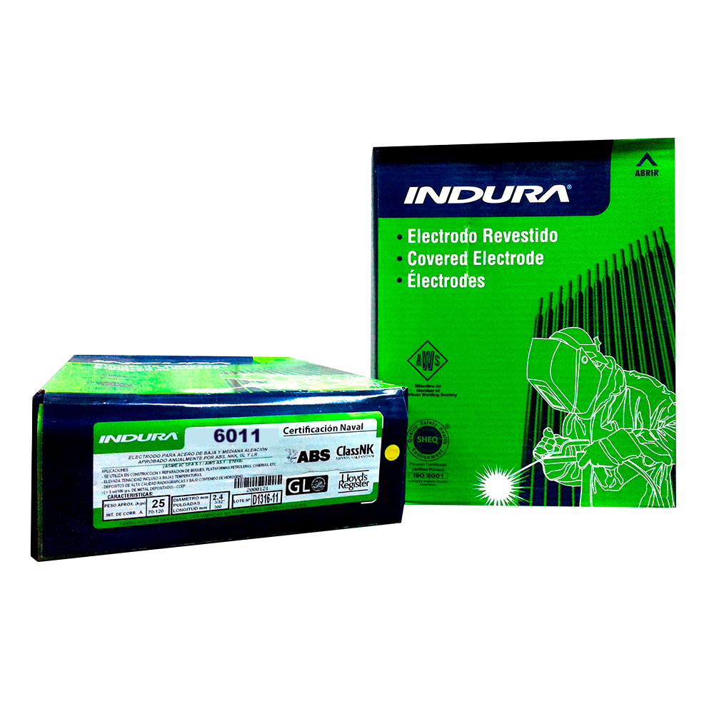 Electrodo 6011 / Caja 20 kg Indura 1