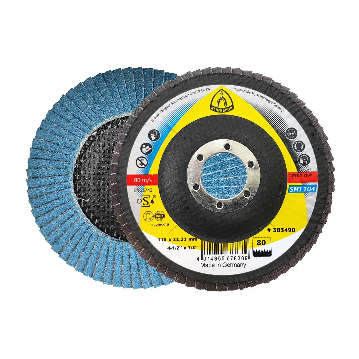 Disco traslapado 4.5