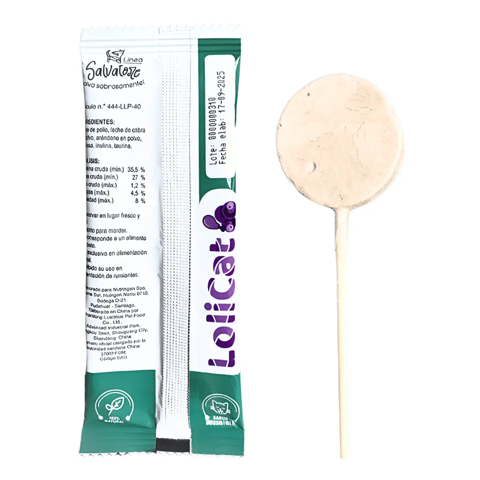 Paleta Gatos Lolicat para Sabor Pollo Con Arandanos-1.5 gr-Gerolamo 2