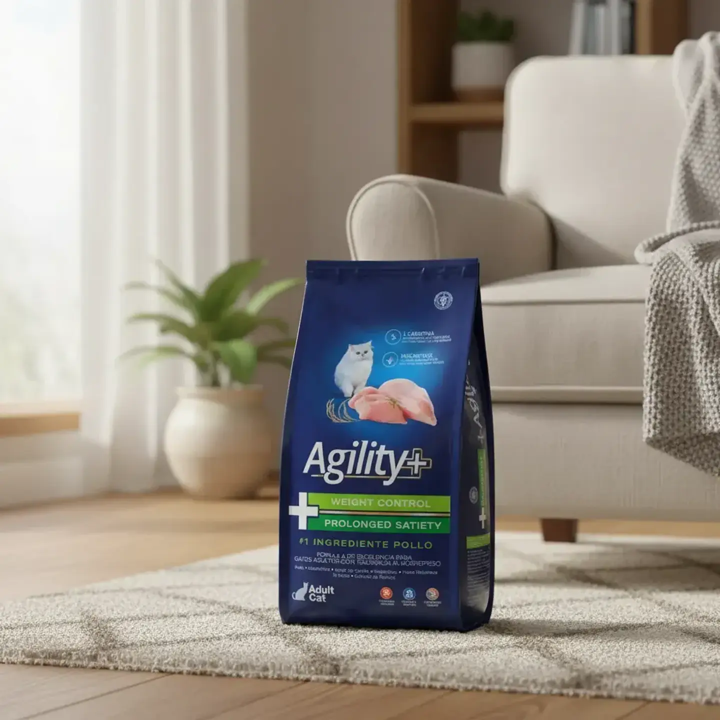 Agility Cats Alimento Control De Peso Para Gatos 10 kg 3