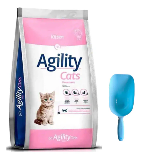 Agility Cats Alimento Kitten Para Gatitos 10 kg + Pala Multifuncional