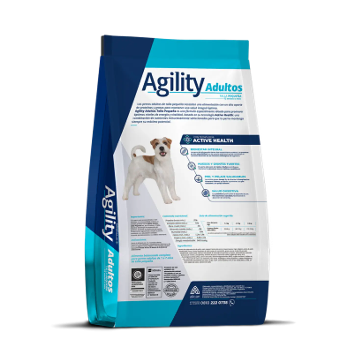 Agility Alimento Perro Adulto Raza Pequeña 15kg  2