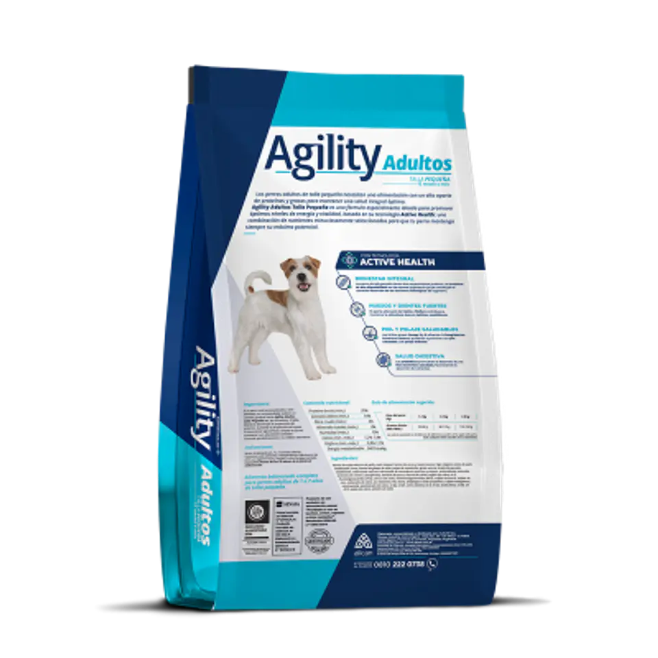 Agility Alimento Perro Adulto Raza Pequeña 15kg  2