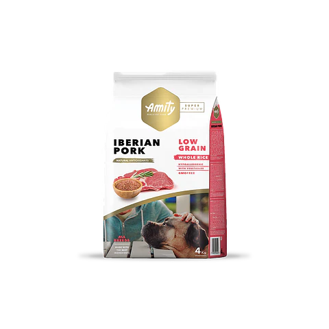 Amity Alimento - Cerdo Ibérico - 4 Kg - Alimento S. Premium 4 kg
