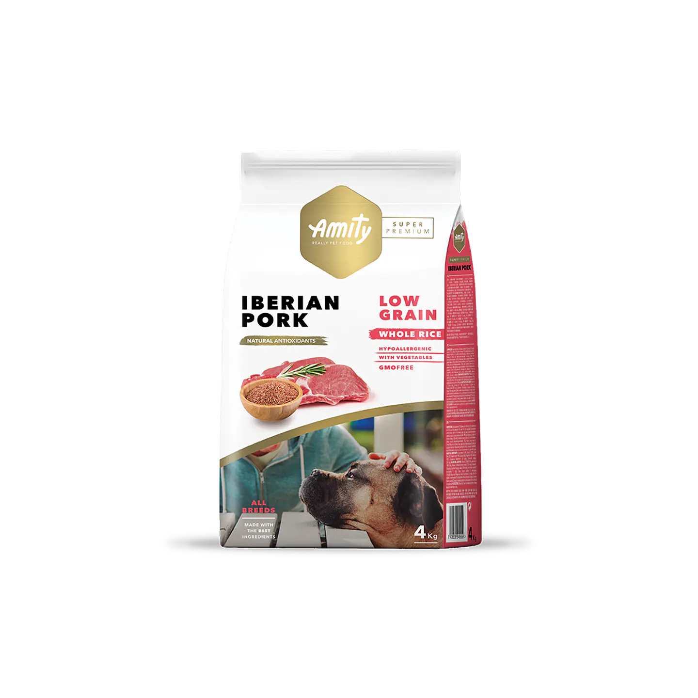 Amity Alimento - Cerdo Ibérico - 4 Kg - Alimento S. Premium 4 kg 1
