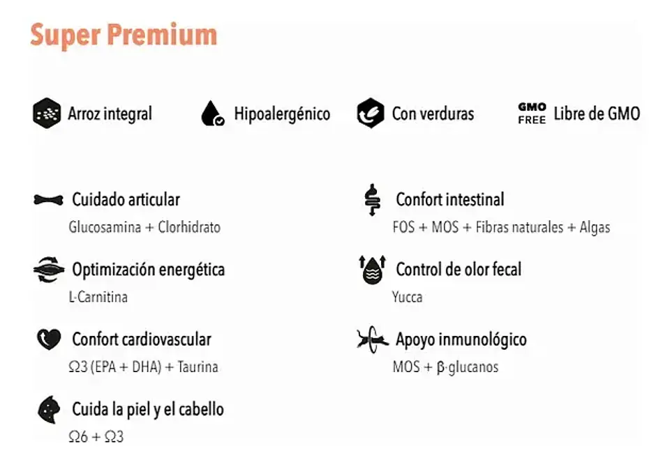 Amity Alimento Low Grain Gato Adulto Sabor Salmón 2 kg 2