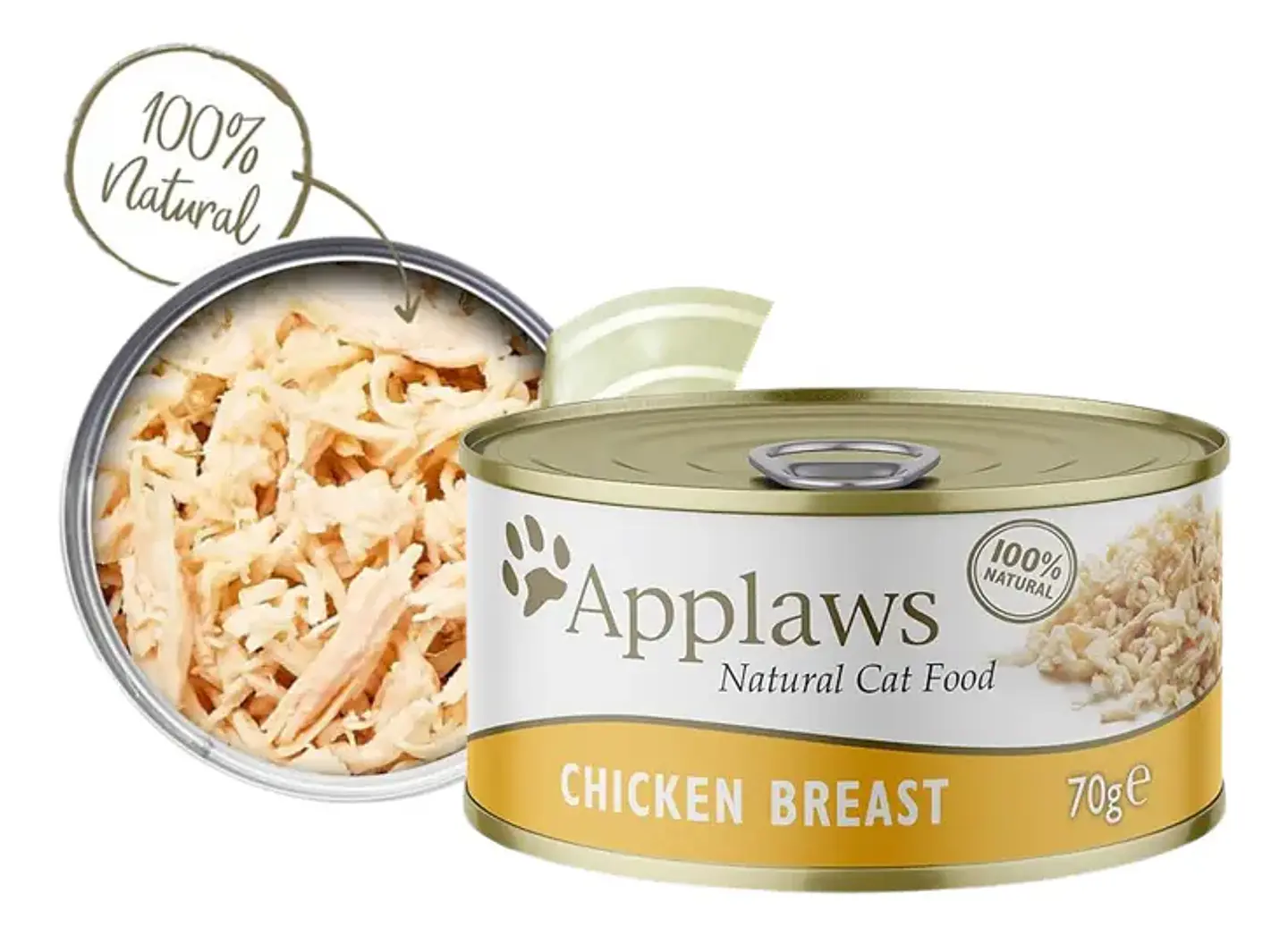 Applaws Lata Alimento Sabor a Pollo Para Gato Adulto 70 g 2